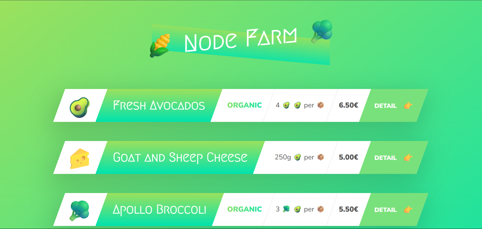Node Farm Web View